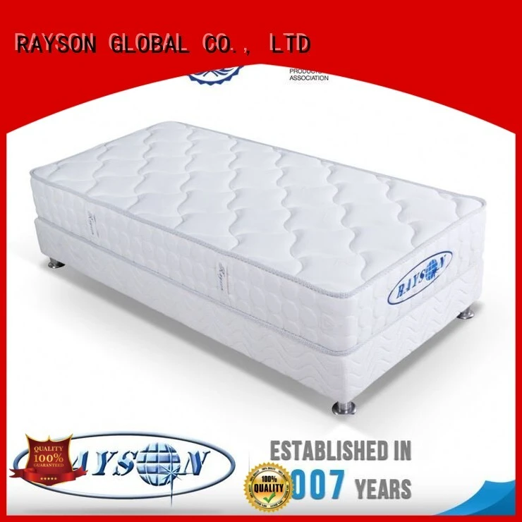 stead chinese density Rayson Mattress Brand memory foam and coil spring mattresses factory 1