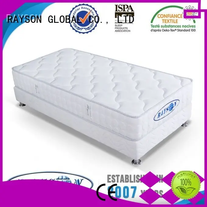 Hot continuous spring mattress knitted Rayson Mattress Brand 1