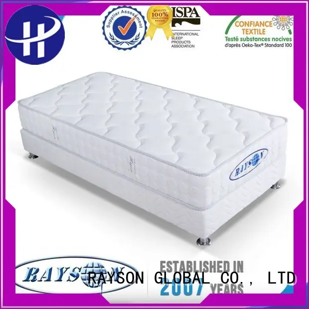 importers green memory foam and coil spring mattresses apartment pillow Rayson Mattress Brand 1