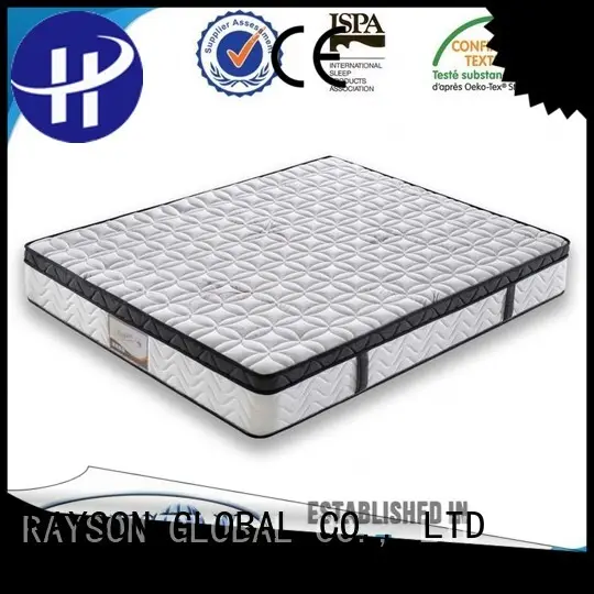 bonnell spring coil eco professional cooling tufted bonnell spring mattress Rayson Mattress Brand 1