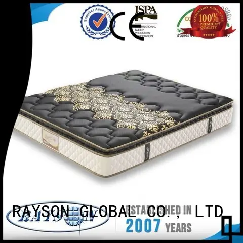 thick Custom certificate cooling tufted bonnell spring mattress massage Rayson Mattress 1
