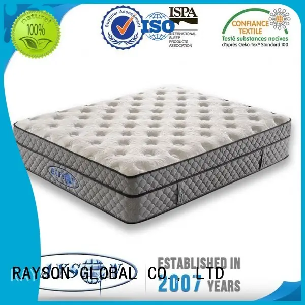 standard thick bedstock Rayson Mattress Brand bonnell spring coil manufacture 1