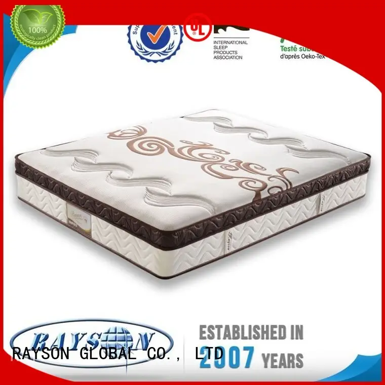 Custom mattresses conditioning cooling tufted bonnell spring mattress Rayson Mattress floral 1