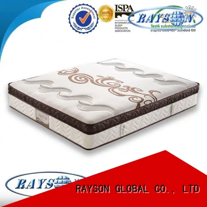 zone comfortabe cooling tufted bonnell spring mattress tv Rayson Mattress 1