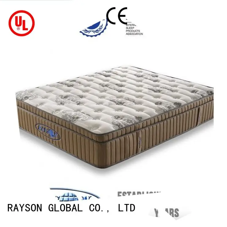 Hot pocket sprung and foam mattress outdoor Rayson Mattress Brand 1