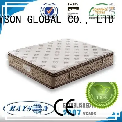 king size pocket mattress promotional cold pocket sprung and foam mattress case Rayson Mattress Brand 1