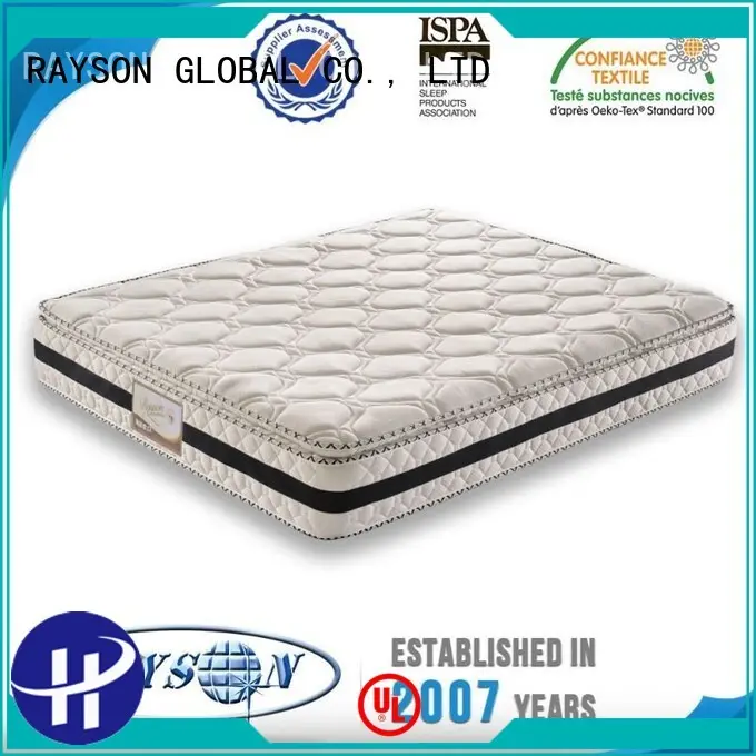 Custom goods pocket sprung and foam mattress thai Rayson Mattress 1