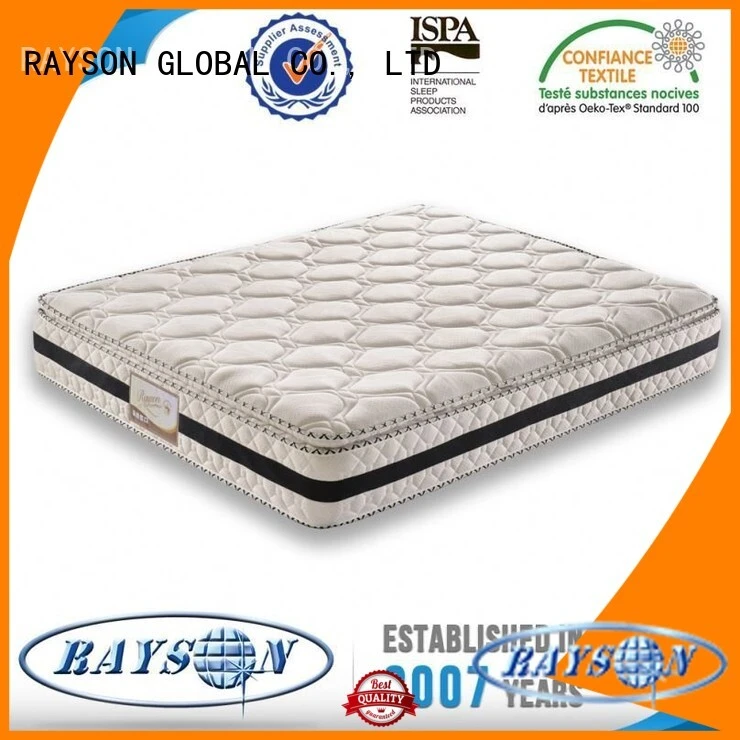 bonnel vacuum talalay pocket sprung and foam mattress material Rayson Mattress Brand 1