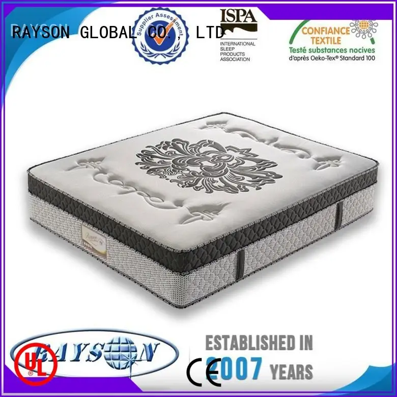 Rayson Mattress Brand bamboo classic heath pocket sprung and foam mattress 1