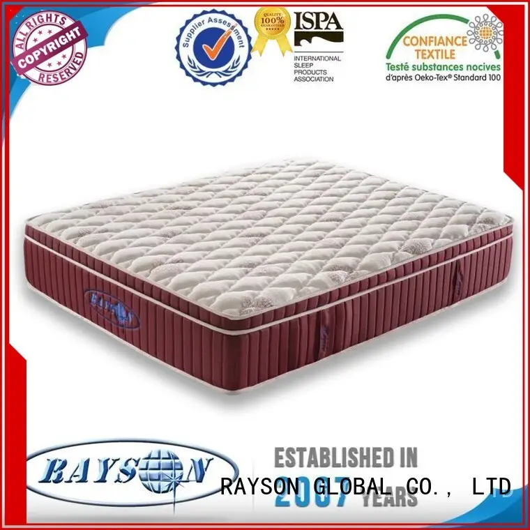 triangle tricot thickness pocket sprung and foam mattress mettress Rayson Mattress Brand 1