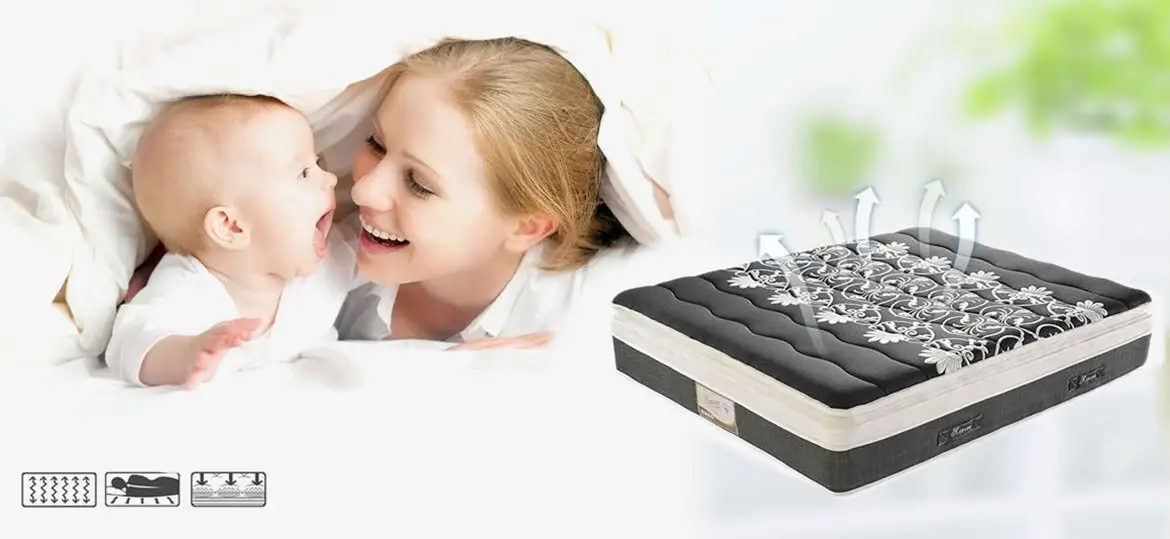 cover indian odm popular soft pocket sprung king size mattress Rayson Mattress 2