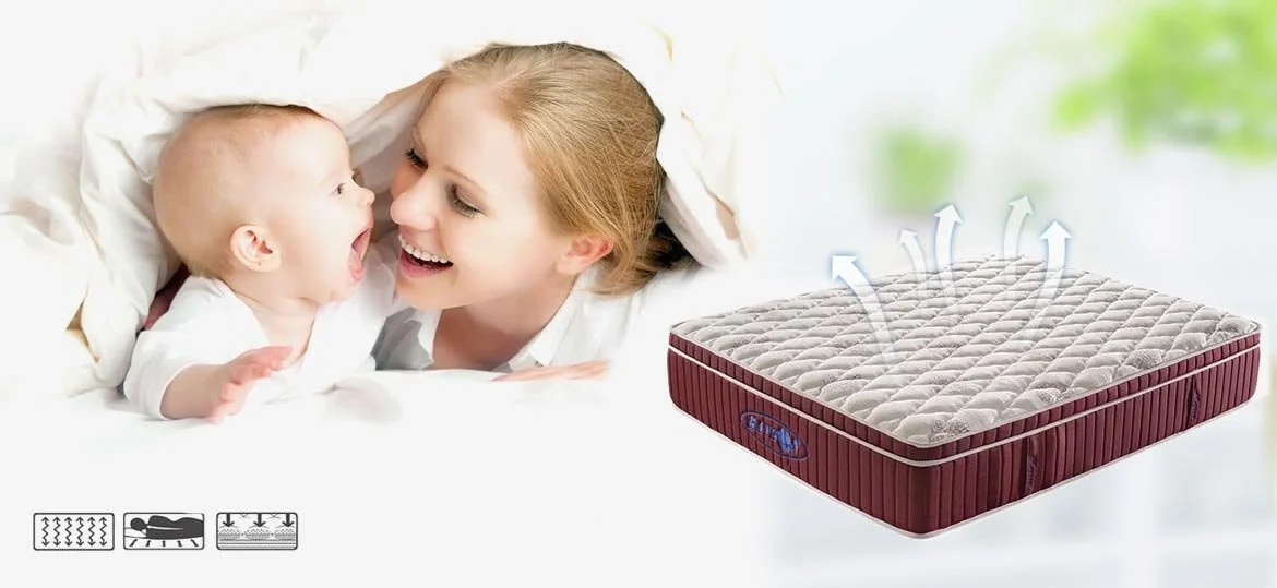 Quality Rayson Mattress Brand korea effect soft pocket sprung king size mattress 2