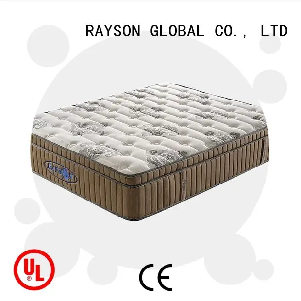 Custom matresses hard soft pocket sprung king size mattress Rayson Mattress hospital 1