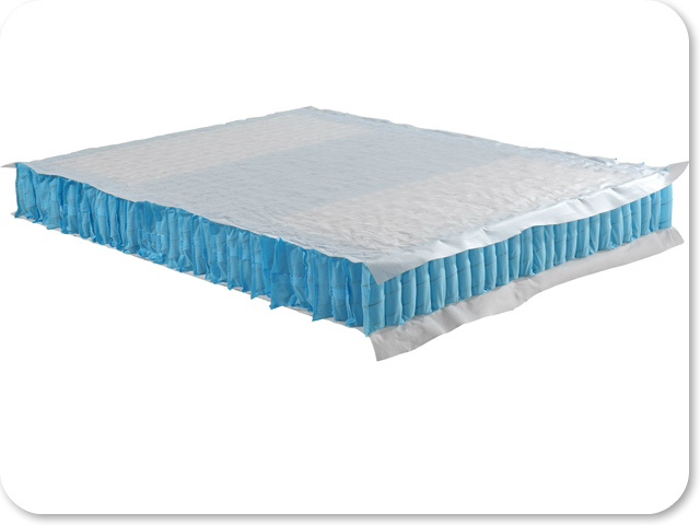 Quarto do hotel de OEM/ODM para a mola enorme do bolso da cama de casal feita do colchão do látex da memória 6