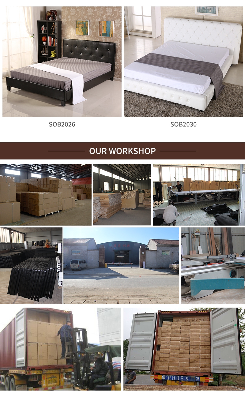 Size customized cheap bed frame wholesale online from China 12
