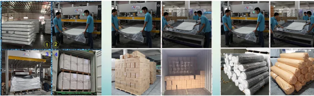 High Quality Memory Foam Pocket Spring Mattress Luxury Hom And Hotel Pocket Spring Mattress 12