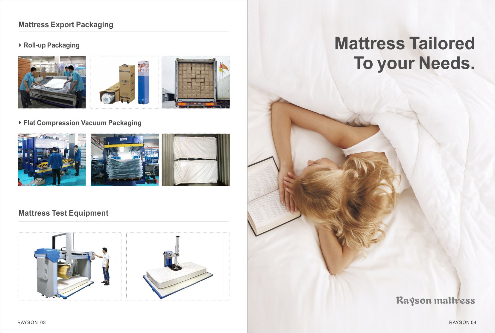 2022 Rayson Mattress Catalogue 2