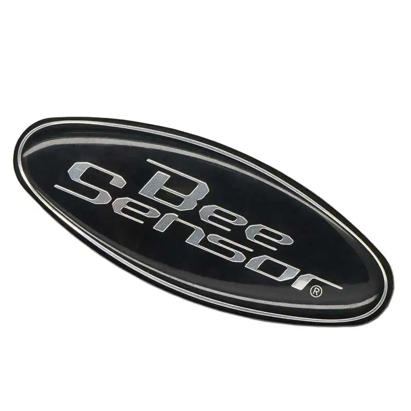 Aluminum Sticker Factory Clean Resin Domed Epoxy Sticker SD-S00002 1