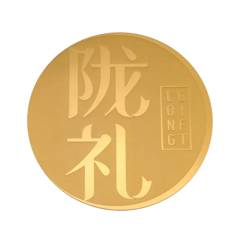 Etiqueta de aluminio anodizado con logotipo personalizado grabado 1