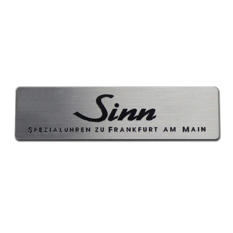 Custom Stainless Steel Nameplate 1