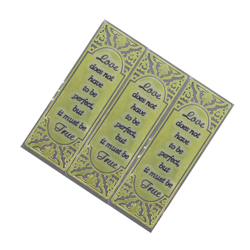 Custom Perfume Bottle Sticker 1