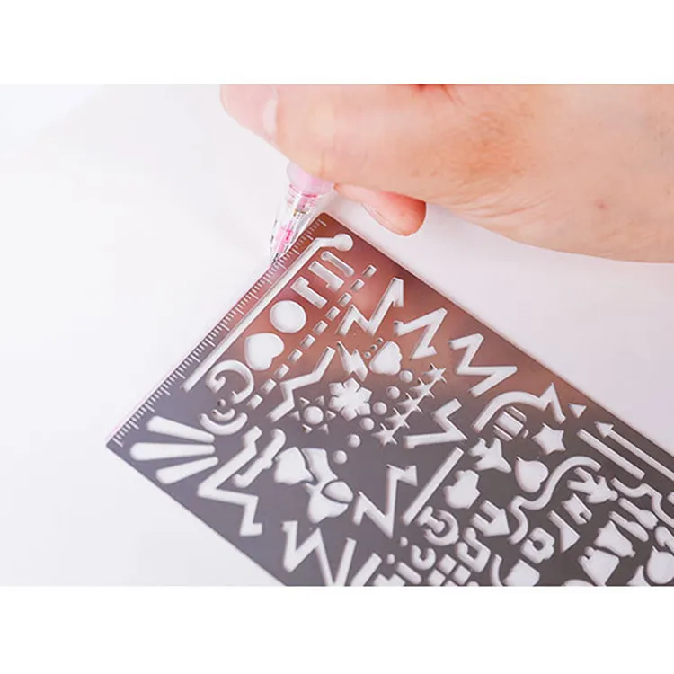 Best Metal Stencils for Card Making Supply 4