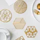 Custom Gold Metal Coasters Price List 3