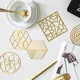 Custom Gold Metal Coasters Price List 4