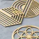 Custom Gold Metal Coasters Price List 7