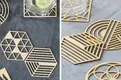 Custom Gold Metal Coasters Price List 8