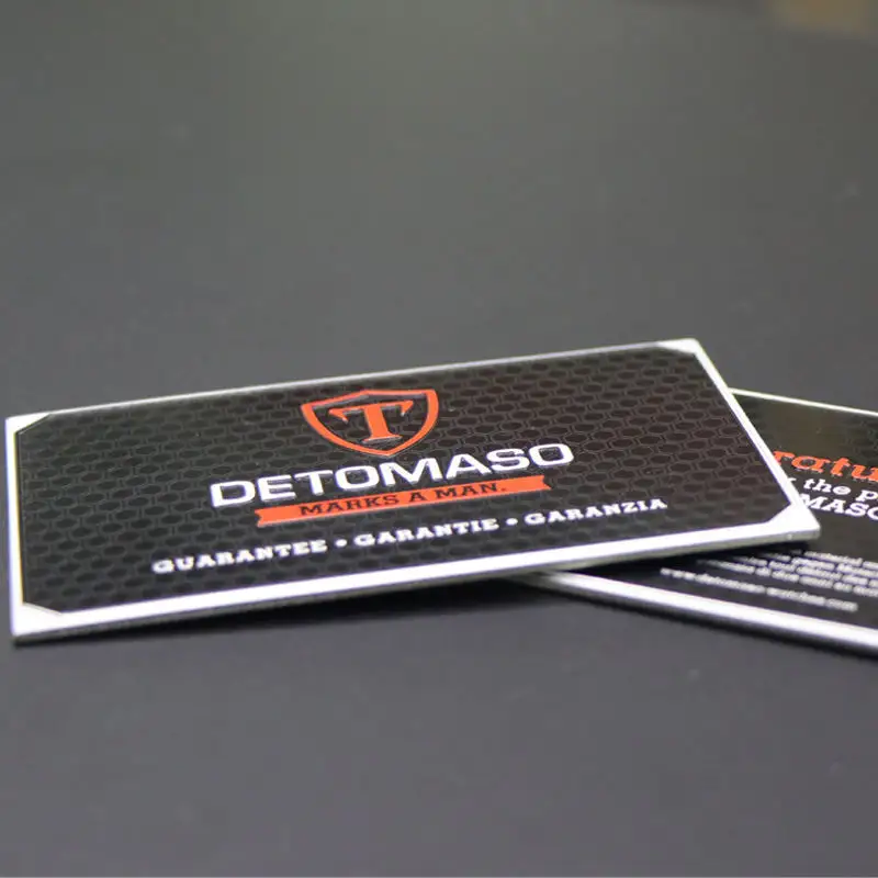 Custom Stainless Steel Business Cards Social Access Control Shopping Card Hotel VIP Wholesale - YongFu Hardware 3