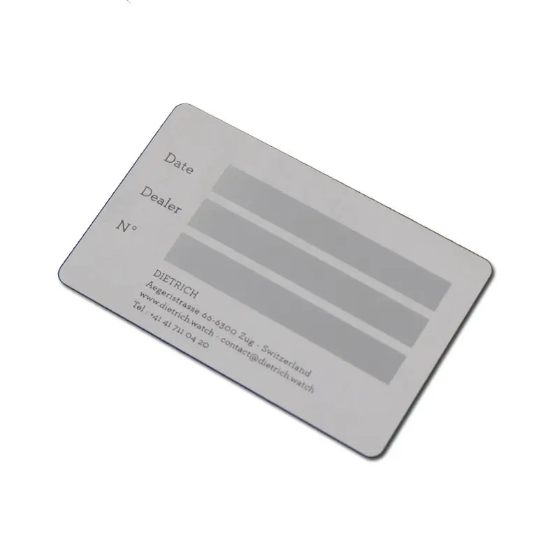 Custom Stainless Steel Business Cards Factory 3
