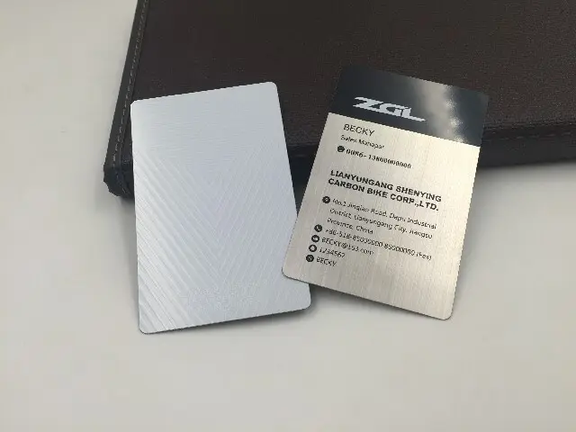 Custom Stainless Steel Business Cards Factory 5