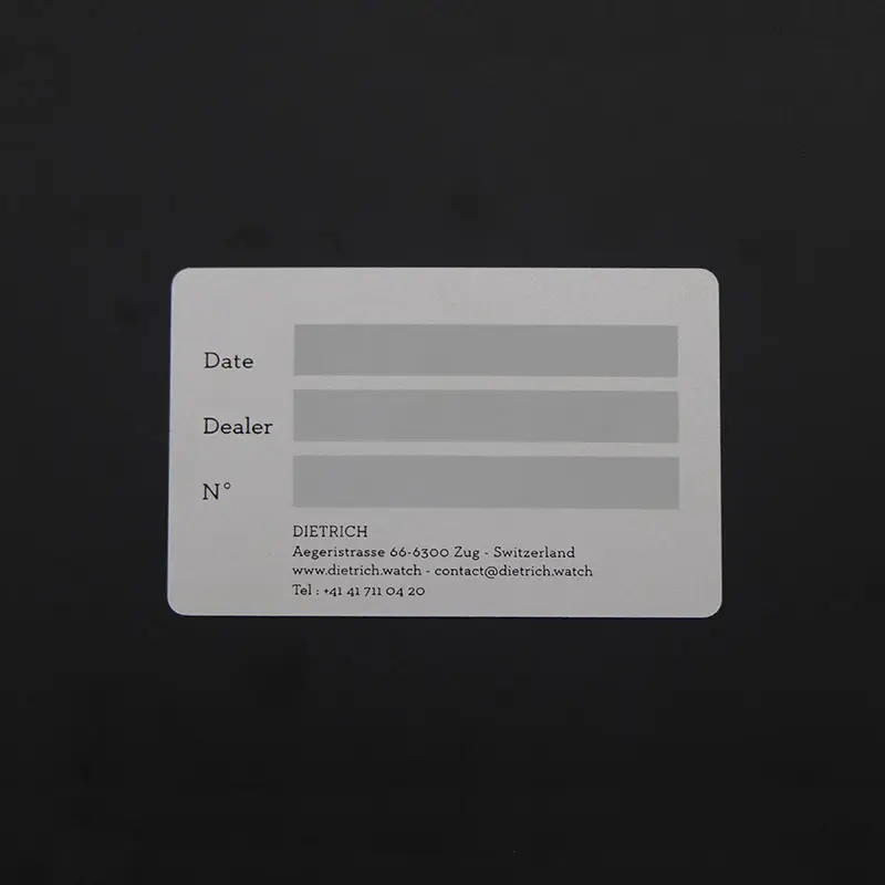 Custom Stainless Steel Business Cards Factory 10
