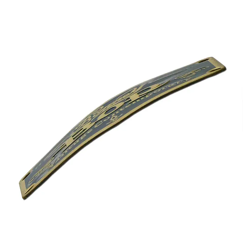 domed epoxy etching metal sticker injected ShunDing 2