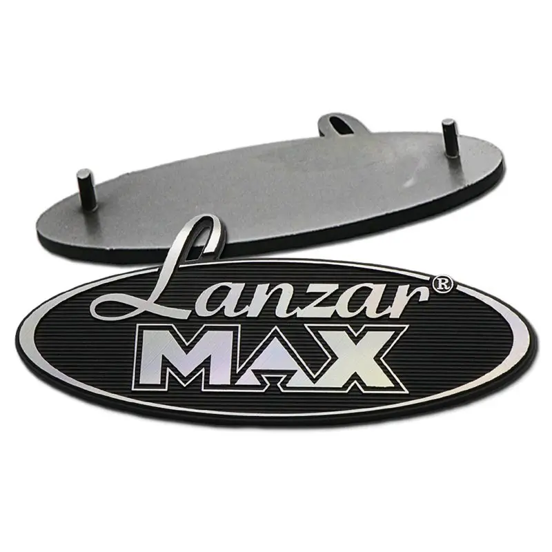metal luxury car door name plates ShunDing Brand company 3