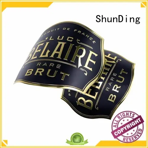 filled barcode labels epoxy ShunDing company 1