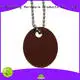 metal dog tags hang tag black ShunDing Brand key tag 1