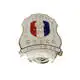 metal police badge fancy logo private Warranty ShunDing 4
