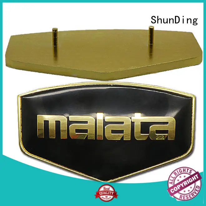 Quality ShunDing Brand metal name plate metal nameplate 1