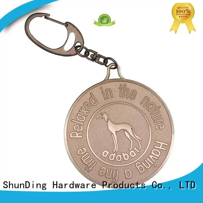 Quality ShunDing Brand brushed key tag 1