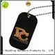 black metal dog tags brown metal ShunDing Brand 1