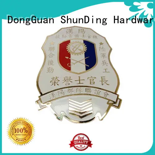 metal police badge pin selling ShunDing Brand 1