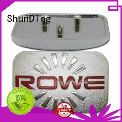 epoxy metal silver embossed ShunDing Brand door name plates supplier 1