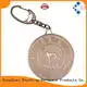 Hot printed key tag brown aluminum ShunDing Brand 1