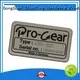 Quality ShunDing Brand metal logo stickers wine 1