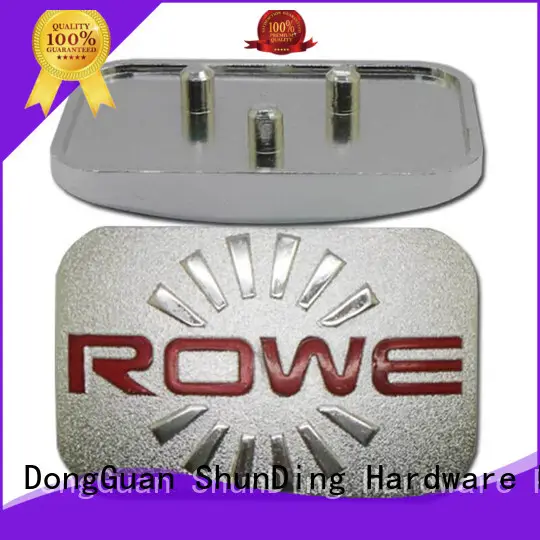 Wholesale diamond cutting silver door name plates ShunDing Brand 1