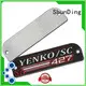 Custom mounting metal door name plates ShunDing brushing 1