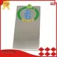 barcode wine corner self adhesive metal labels ShunDing manufacture 1