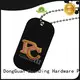 ShunDing Brand printed aluminum brown key tag 1